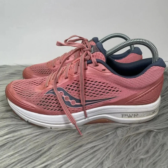 Saucony Clarion Womens Size 9 Shoes Pink Sneakers Running Athletic Trainers - Picture 2 of 10